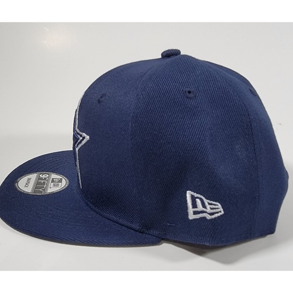 Dallas Cowboys New Era Blue Adjustable Snapback Hat Side Split NFL Football Cap - Picture 5 of 9